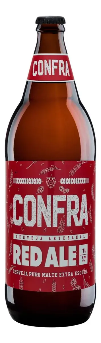 Cerveja artesanal Confra Red Aleavermelhada 1l