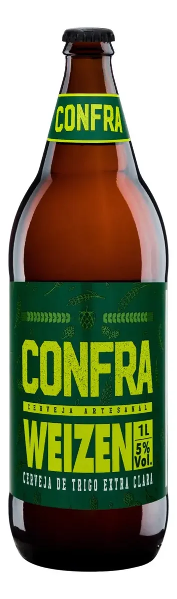 Cerveja artesanal Confra Weizenclara 1l