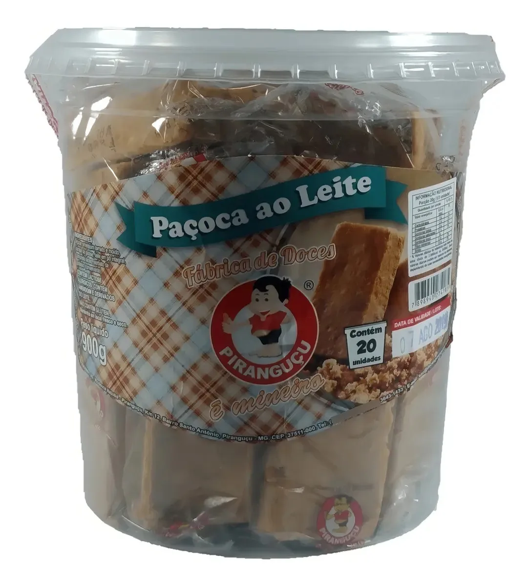 Doce Paçoca Ao Leite Doces Do Sul M G