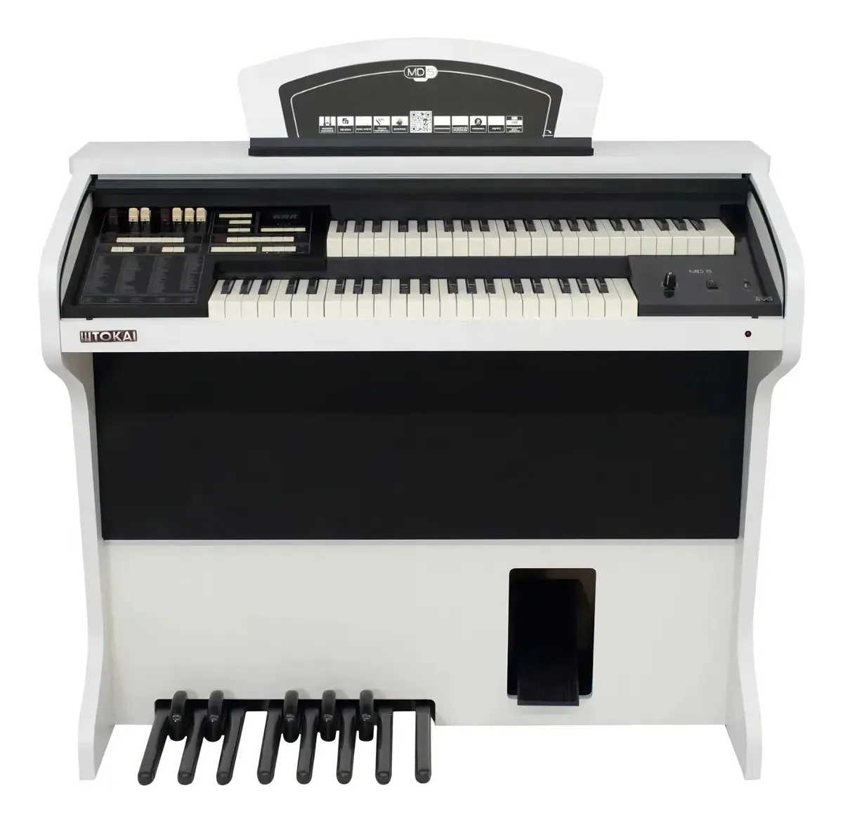 Orgão Eletrônico Digital Tokai Md-5 Evo Branco