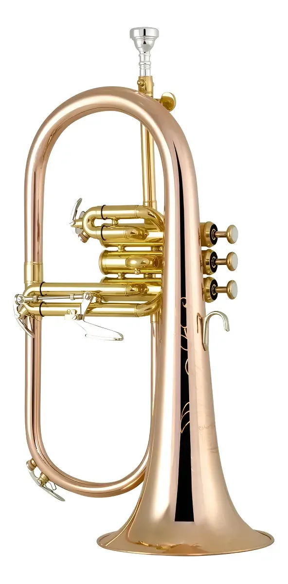 Flugelhorn Acabamento Premium Tokai Tfh-400gb Som Encorpado