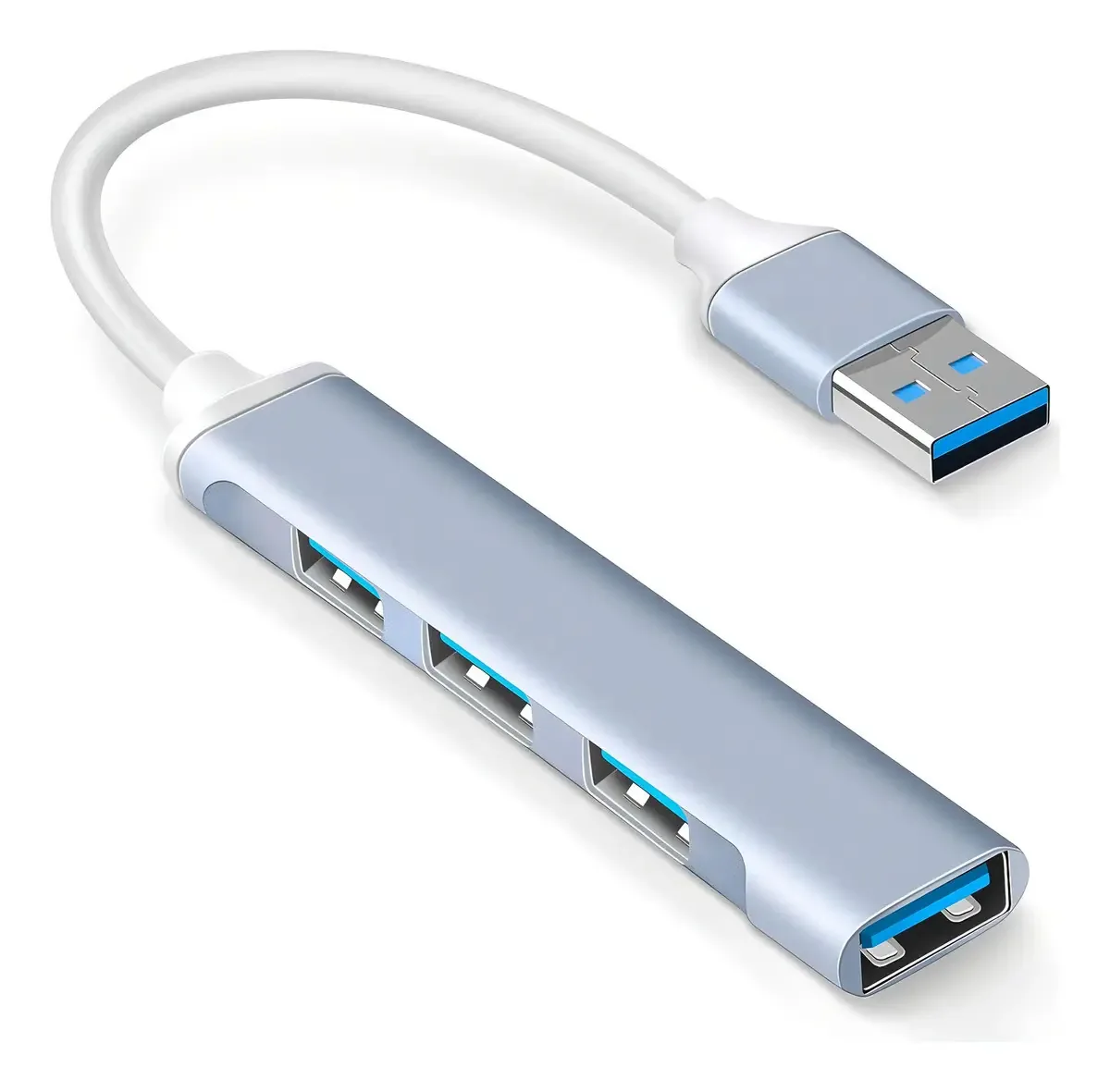 Hub Usb 3.0 4 Portas Usb Extensor Usb Aluminio High Speed