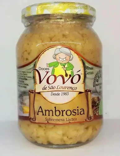 Doce Vovo Lourenco 400gr Ambrosia