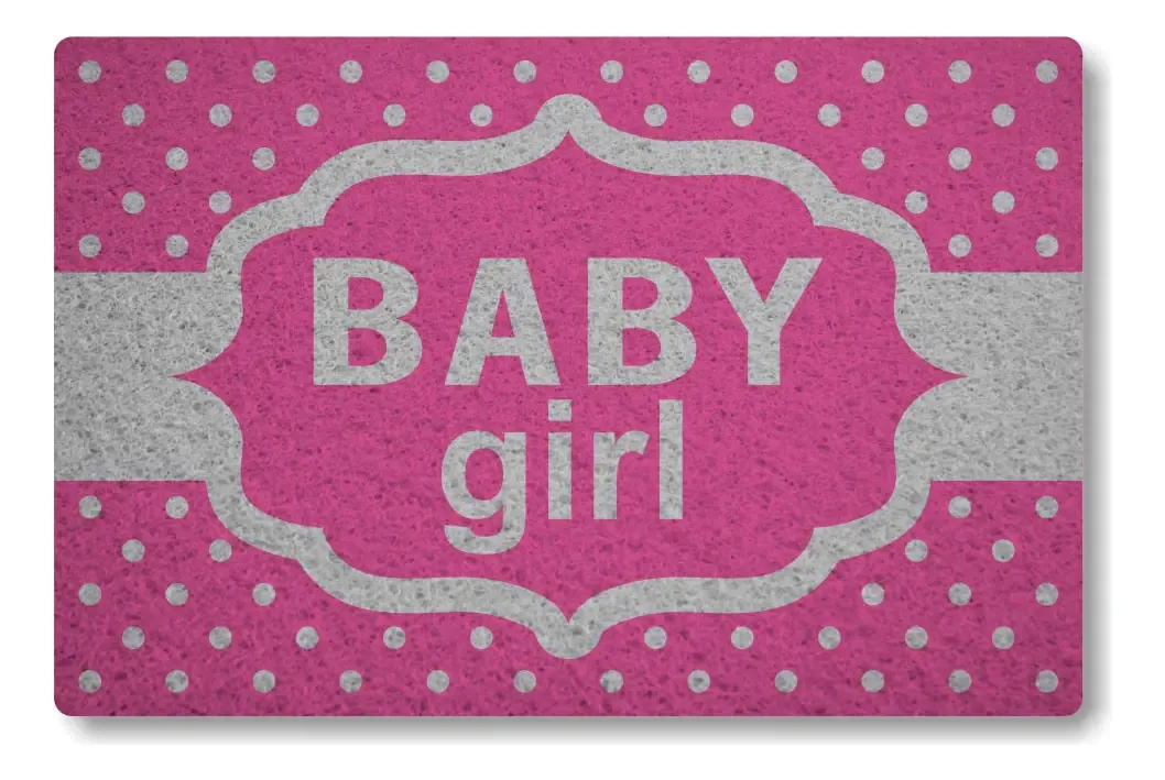Capacho Global Sinos Baby Girl - Rosa Pink