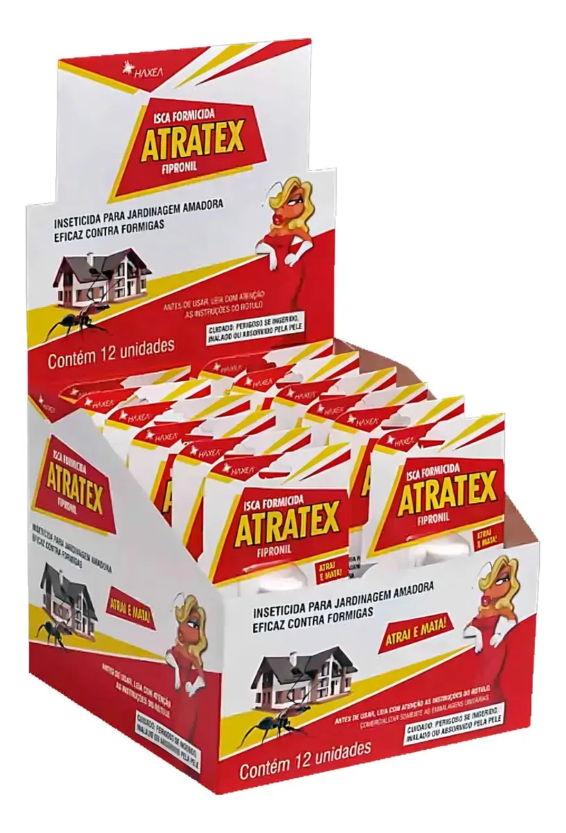 Veneno Mata Formigas Atratex 60g Haxea