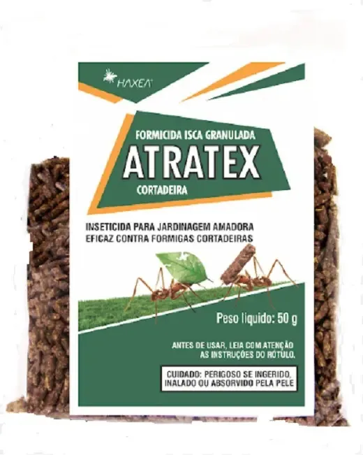 Inseticida Eficaz Contra Formigas Cortadeiras 10 Sachês 50g