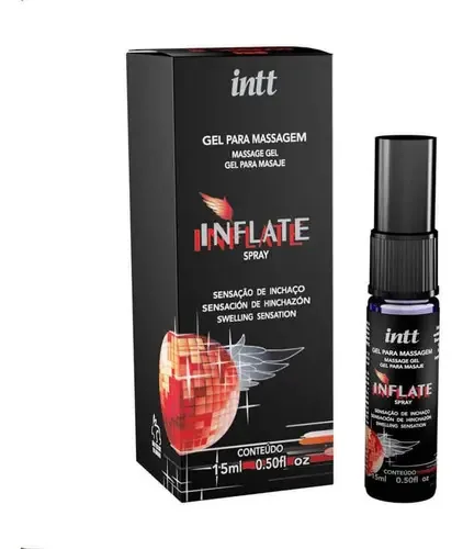 Intt Inflate - Gel Spray Do Crescimento