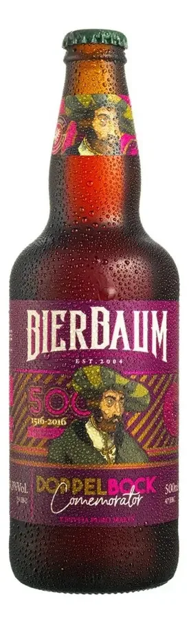 Cerveja Nacional Bierbaum Doppelbock Garrafa 500ml