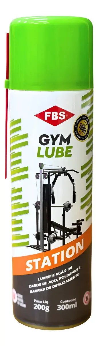 Lubrificante P/ Equipamentos De Academia E Musculação 300ml