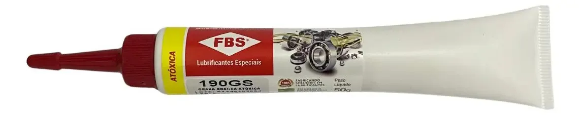 Graxa Sintética Atóxica FBS 190/GS 50g Alimentícia Para Indústria e Náutico
