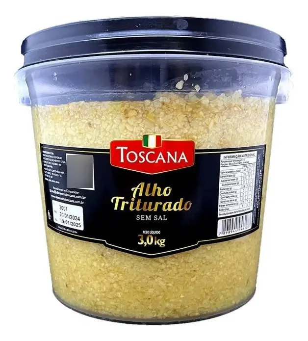 Alho Toscana Triturado 3 Kg