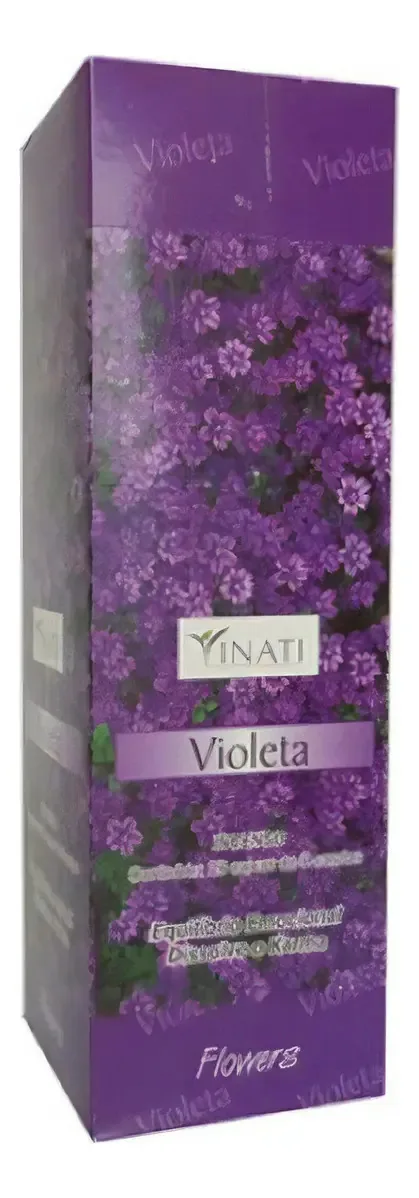 Caixa De Incensos Vinati C/ 25 Unidades - Violeta