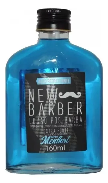 Locao Pos Barba Super Menthol New Barber 160ml