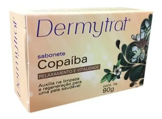 Sabonete Natural Dermytrat Copaíba Limpeza E Regeneração 90g