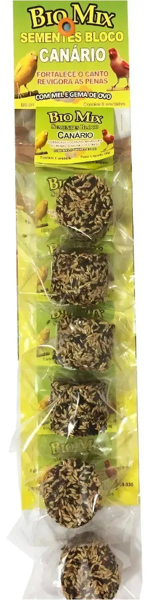 Bio Mix Sementes Bloco Canario 38g