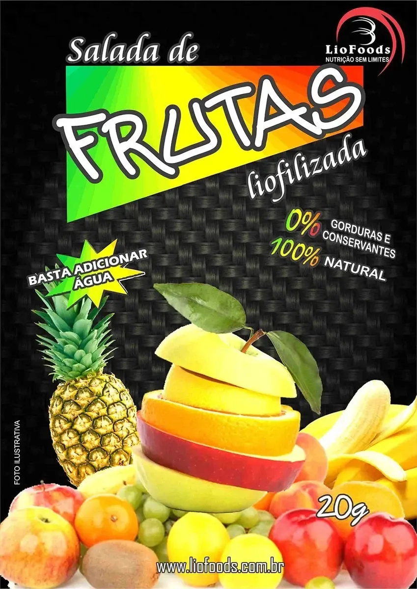 Snack Salada De Frutas Liofoods