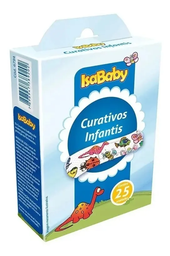 Curativos Isababy 25unidade Infantil