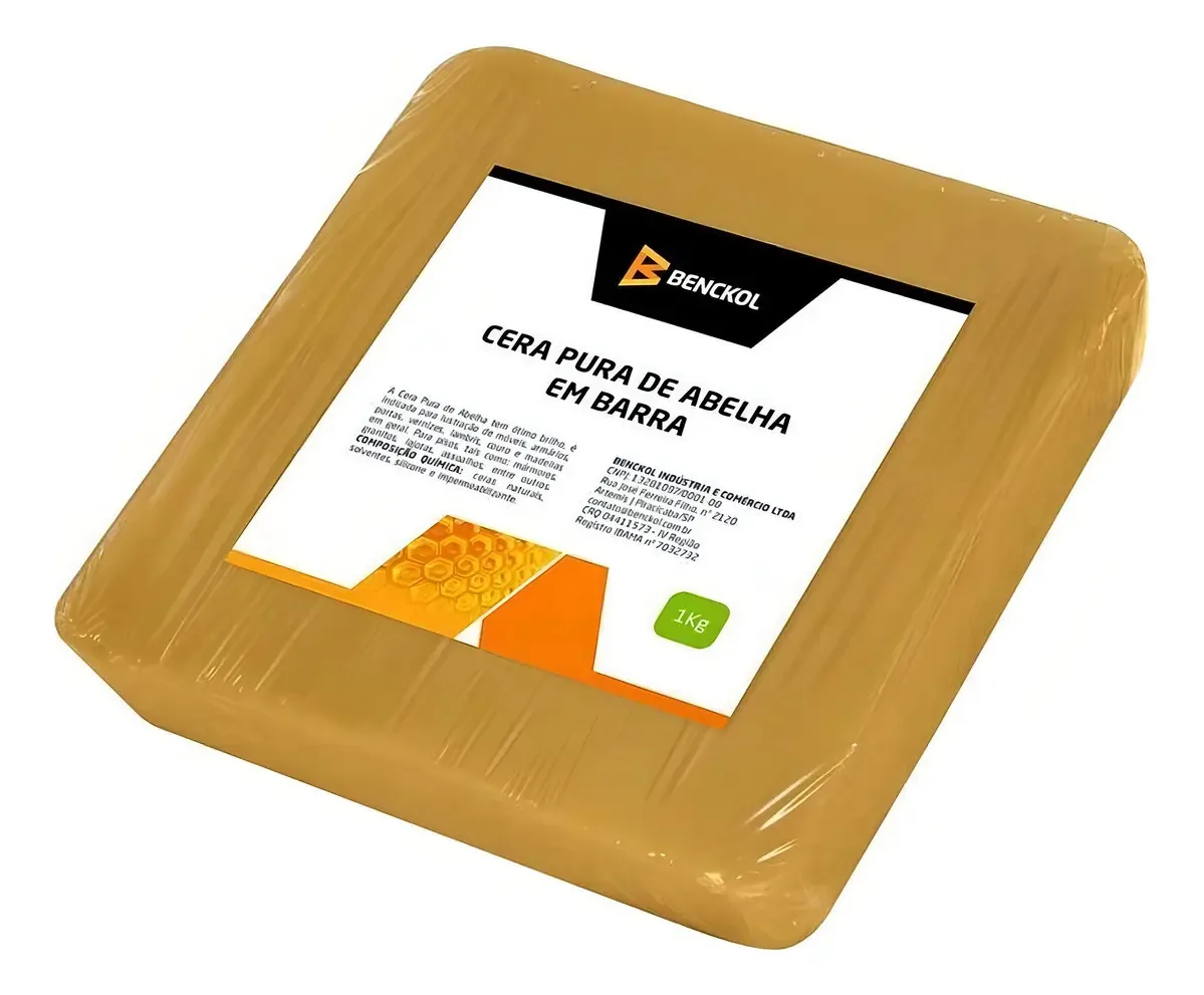 Cera Abelha Pura Clara 1kg [ 311 ] Benckol