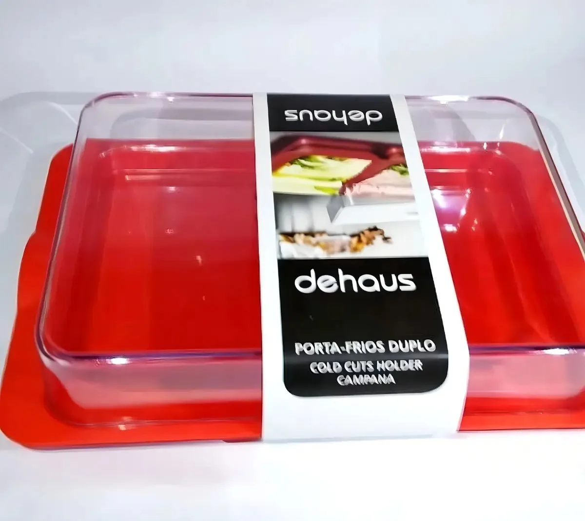 Porta Frios Duplo - Dehaus Cor Vermelho