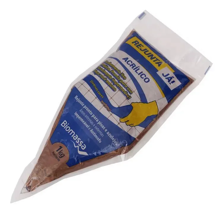 Bisnaga Rejunta Já Acrílico Castanho (1 Kg)