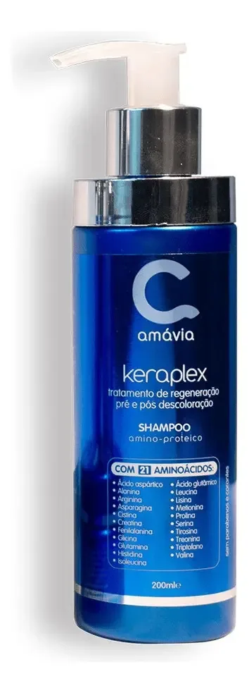 Keraplex Shampoo Pre Pos Coloração Aminoproteico 200ml