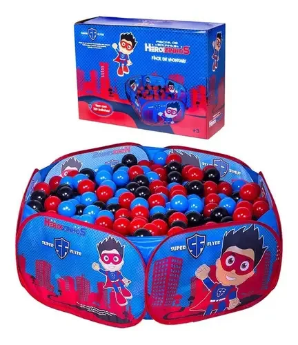 Piscina De Bolinha Heroizinhos Unik Toys