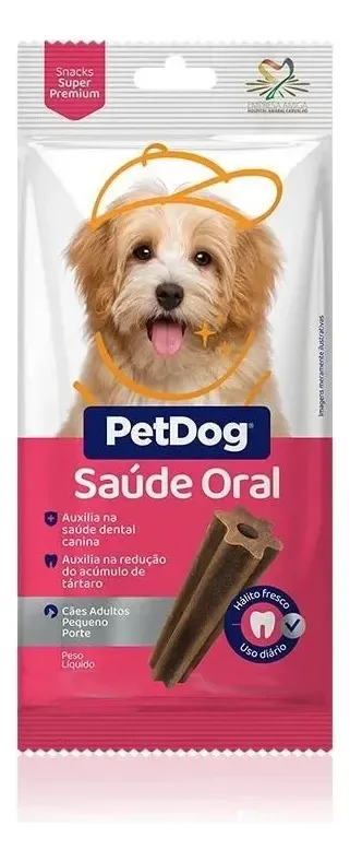 Pet Dog Saude Oral Raca Pequena 45g