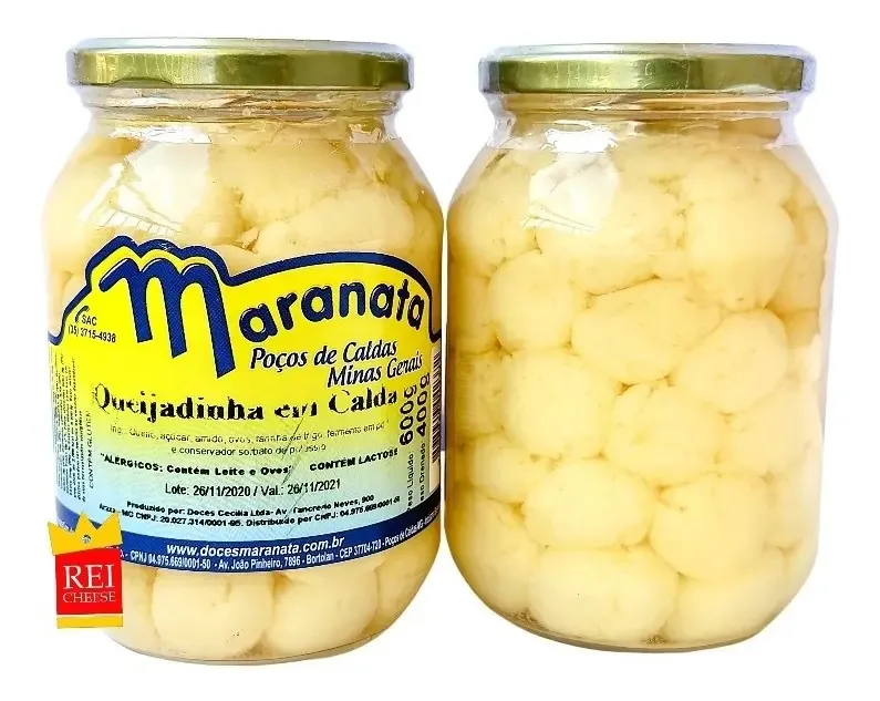 1 Doce Queijadinha Em Calda - Doces Maranata