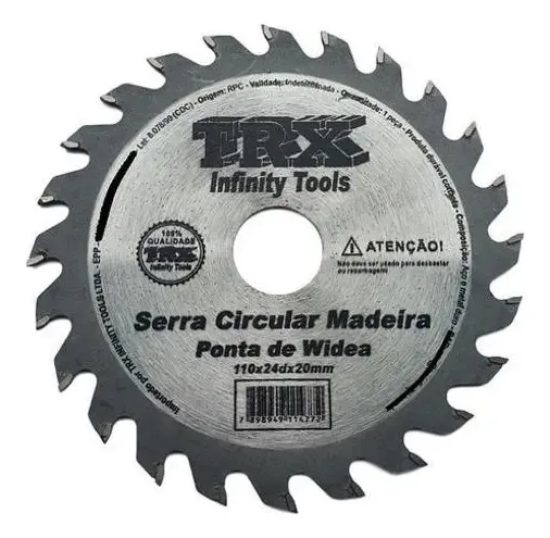 Serra Circular Madeira Trx Disco 36 Dentes