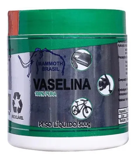 Creme de tatuagem Mammoth Vaselina blanca 500g pura