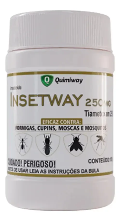 Inseticida Insetway Lagartas Cupins Formigas E Mosca 250wg