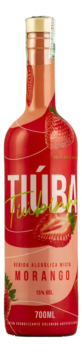 Bebida Mista Tiúba Morango 700ml