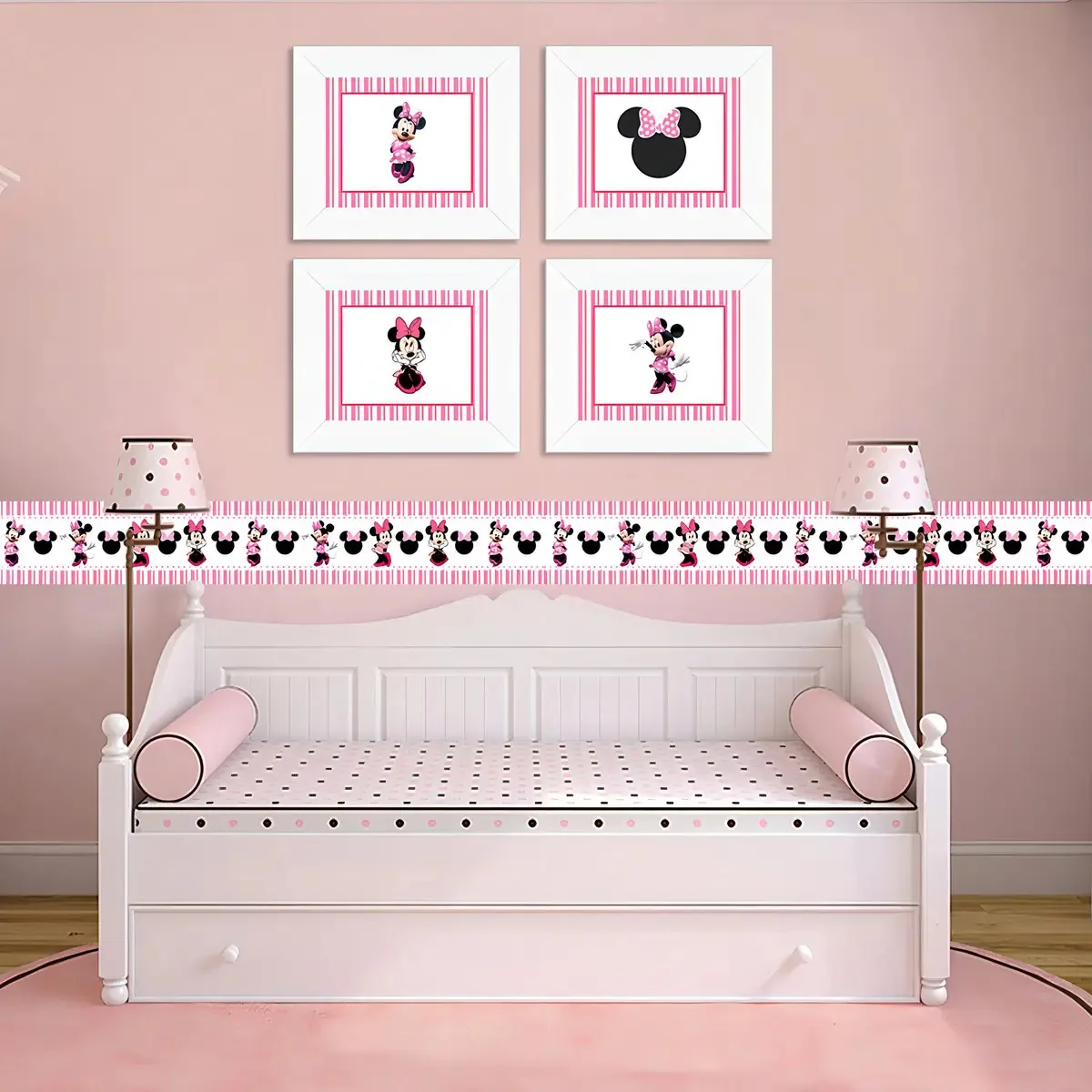 Quadros Infantis Personalizados - Quarto Do Bebê - 4 Peças