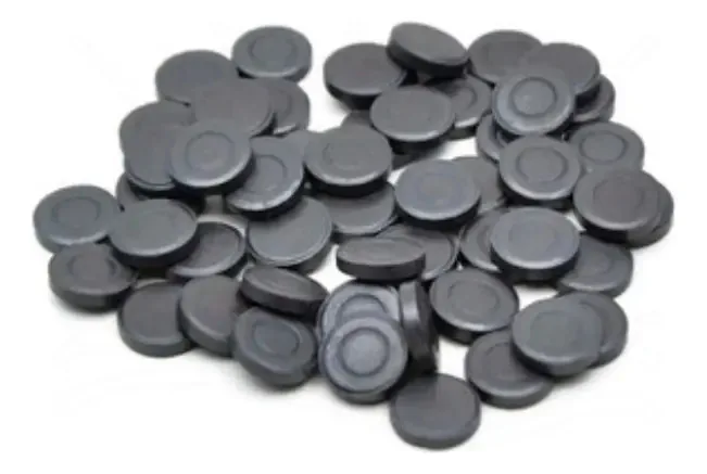 Imã Circular 12x3mm - Kit 50 Unidades cor preto
