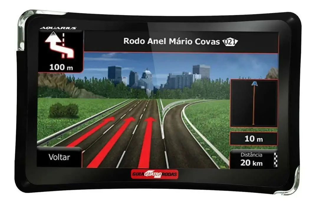 Gps Guia Quatro Rodas Mtc4508 5 Tv Mp4 Fm
