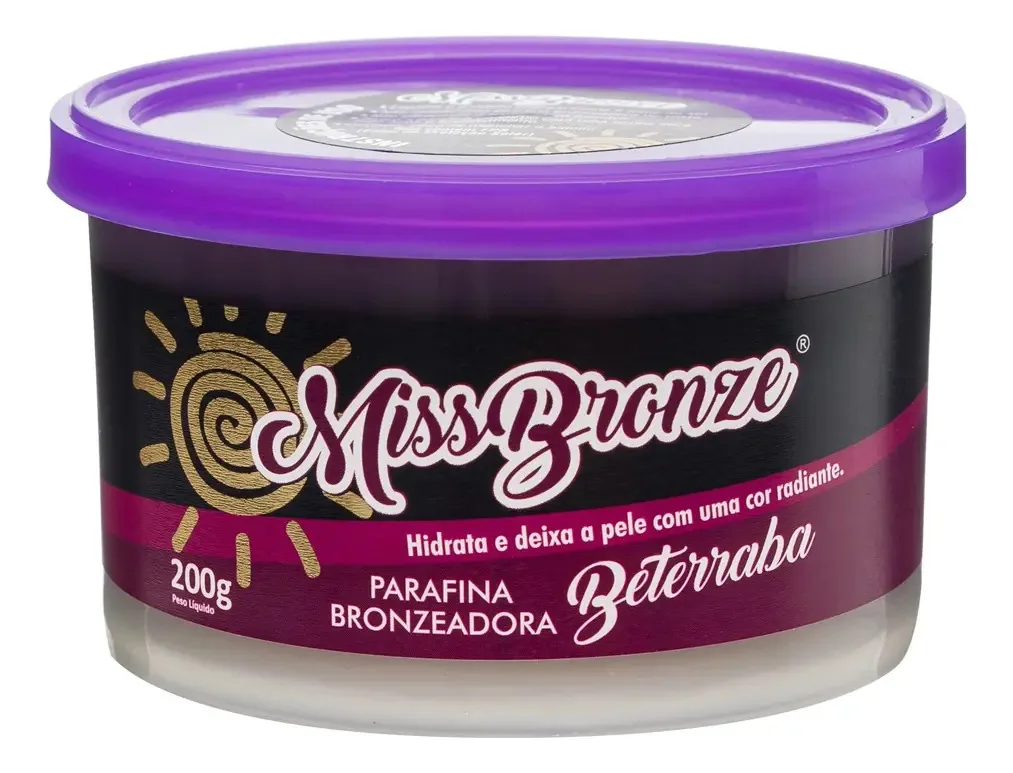 Parafina Bronzeadora Beterraba 220g Depile