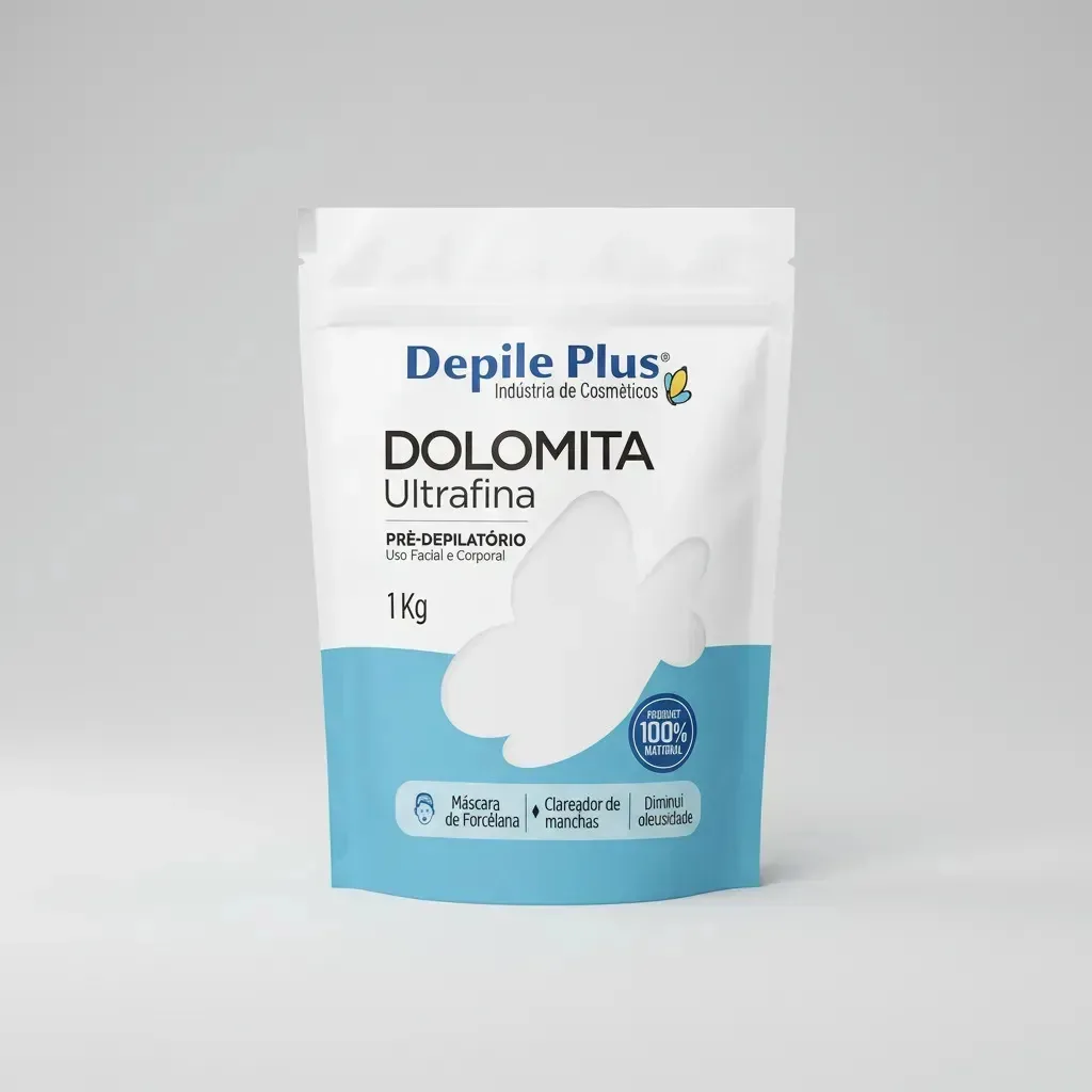 Talco Dolomita 1kg Pre Depilatorio Depile Plus