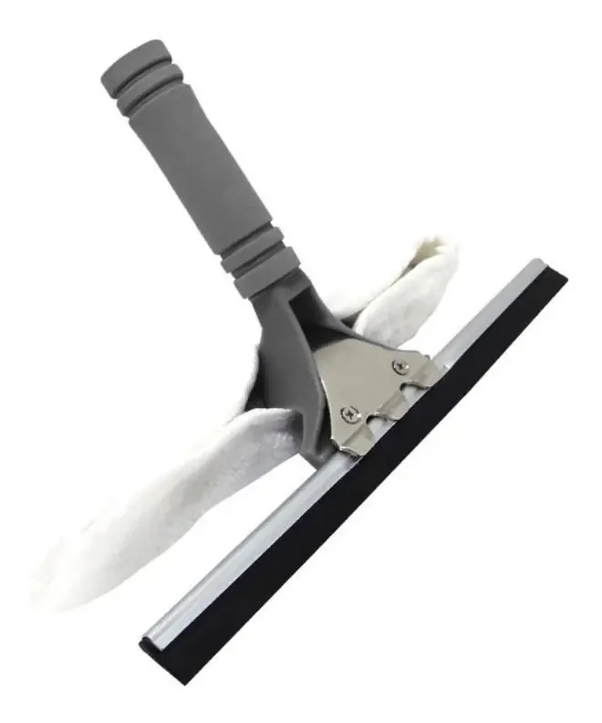 Lavador Limpador Combinado De Vidros Espelho Rodo Microfibra