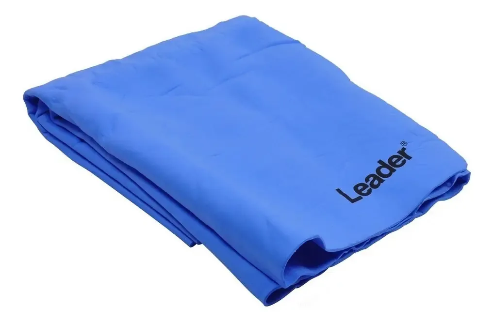 Toalha Banho Fast Dry Leader Azul 66x43cm Acetato Polivinila