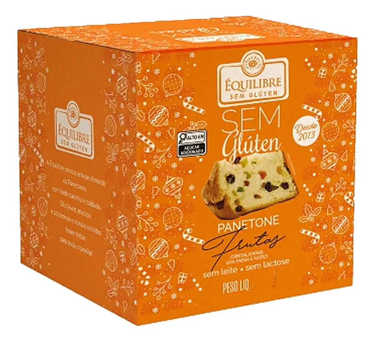 Panetone Frutas Zero Glúten Lactose 90g Équilibre