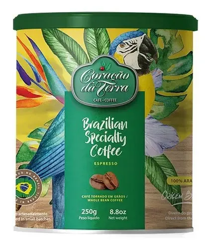 Café Gourmet Coração Da Terra Specialty Em Grãos - 250g
