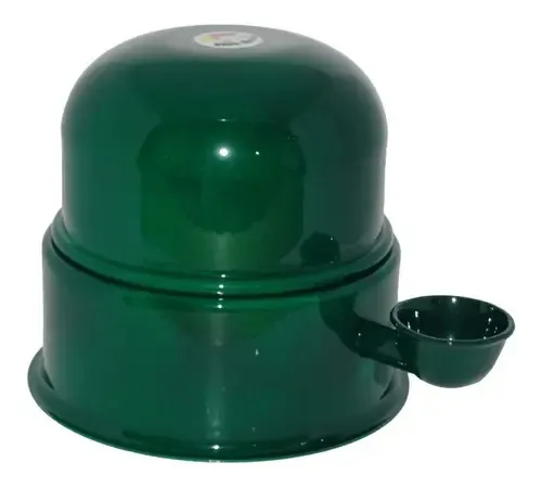 Bebedouro Vm 3 L Grande Al Verde Metalico