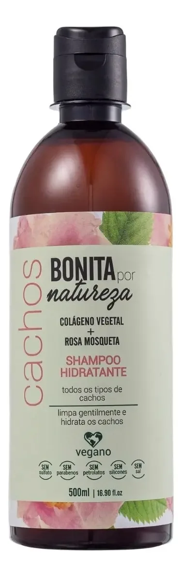 Shampoo Bonita Por Natureza Cachos Yenzah 500Ml