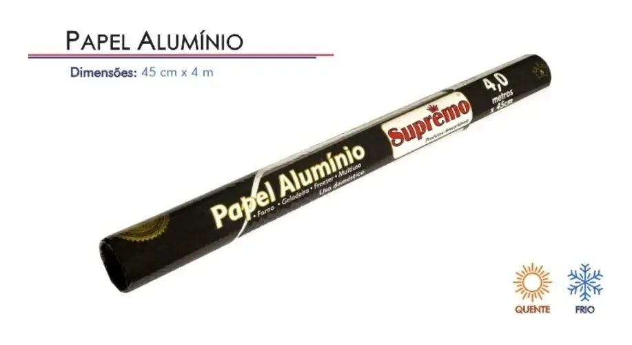 Papel Alum Supremo 45 X 4 Mt