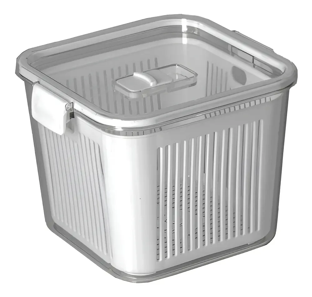 Pote Slim Multiuso 2.030ml Cinza