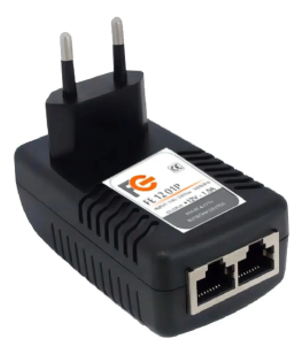 Fonte Eletrônica Poe F&C IEEE 802.3af 12V 1A Modelo FE1201P