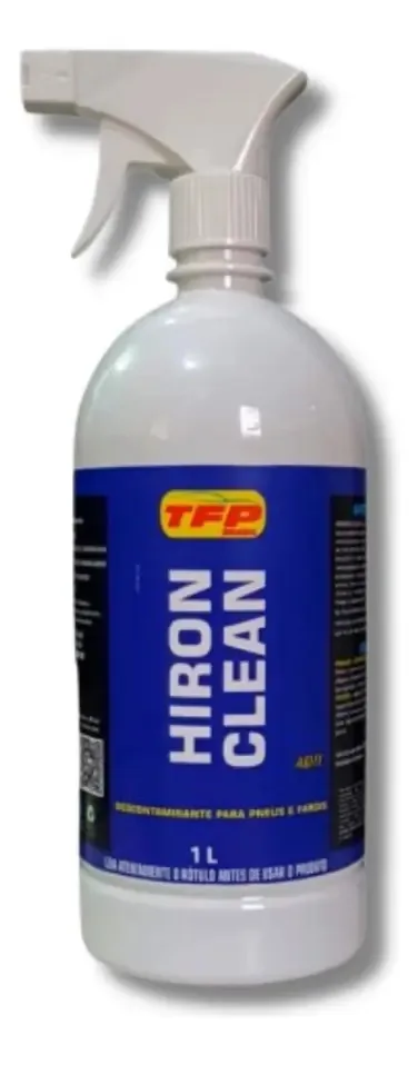 Renovador Limpador de Pneus e Faróis Tfp Brasil Hiron Clean 1L