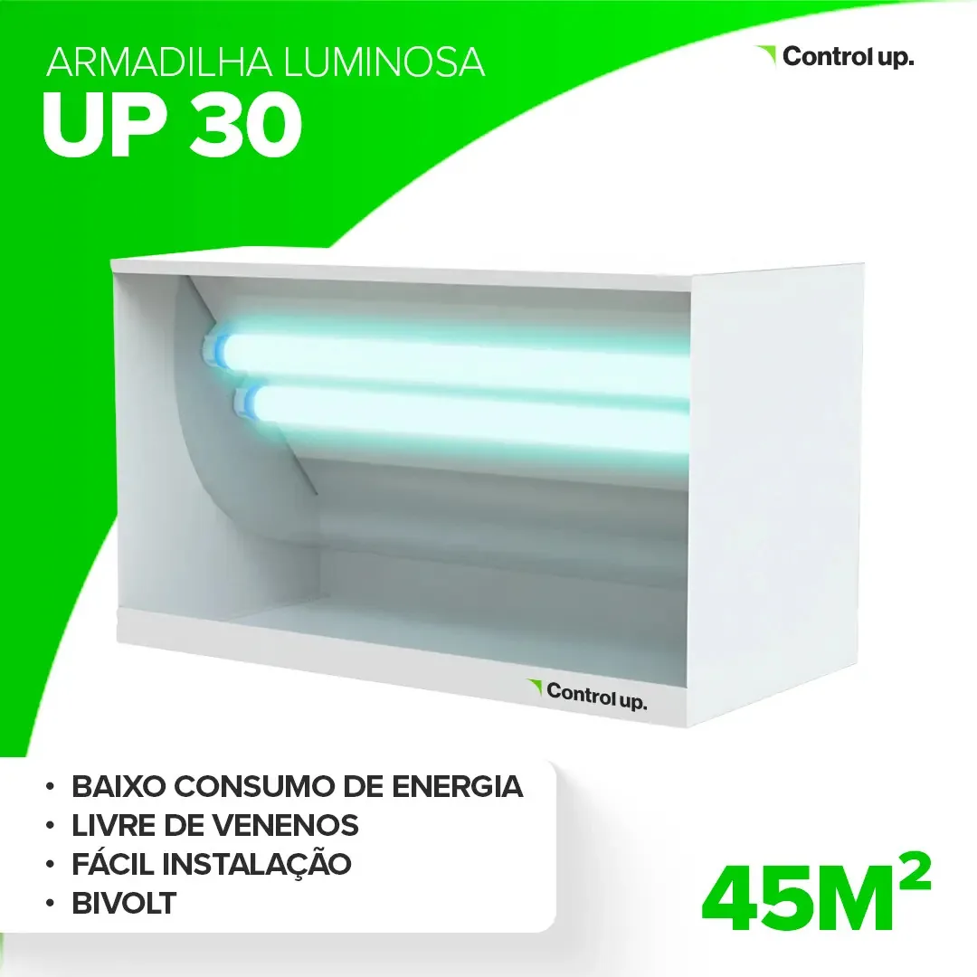 Armadilha Luminosa Profissional Mata Mosca Frigoríco