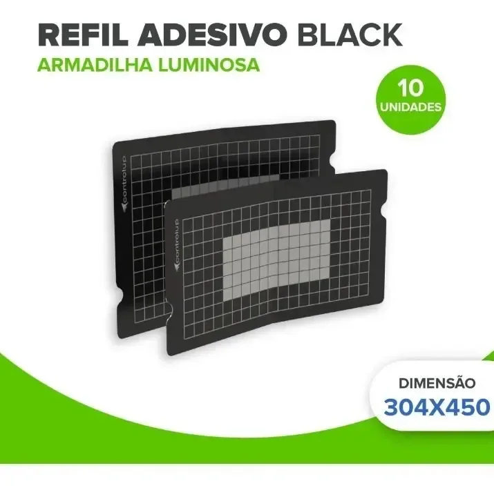 10 Refis Adesivos UP LED 304x450