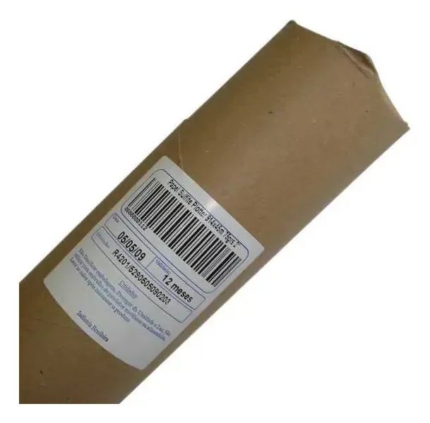 Papel Sulfite Plotter 75g 91,4cmx45m Tubete De 2 Vr Papéis